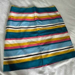 Loft Striped Pencil Skirt Size 6